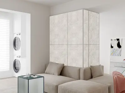 Cozy livingroom interior scene 3D model