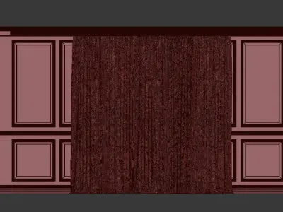 Curtain Set 101 3D model