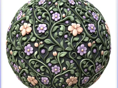 Stylized Ornaments Seamless Texture Texture