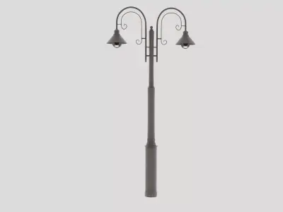 street lamp post 3D model