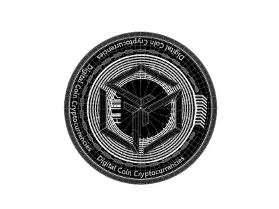 GALA Coin v3 001 3D model