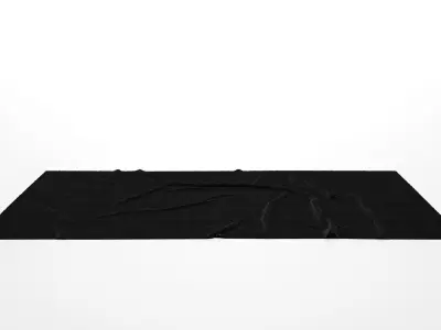 Contemporary Carpet - Rug 18 3D model