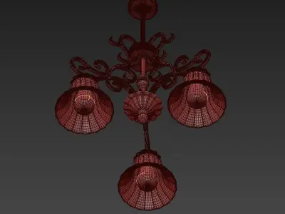 Modern Forms Catalyst LED 10 Light Chandelier 3D model