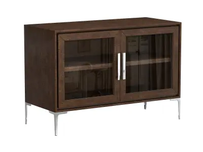 BENOIT GLASS 4-DOOR SIDEBOARD 3D model