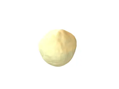 Snowball v1 003 Low-poly 3D model