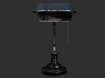 light fixture Lamp Vintage Low-poly 3D model