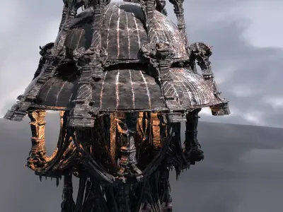 Ancient Greater dome 3D model