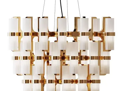 Soave Chandelier 3D model purchase