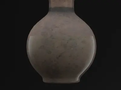 Elixir Potion Bottle  Low-poly 3D model
