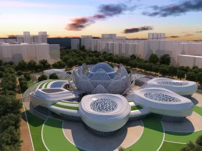 0302 - Science Museums Architecture Project - 2D-3D Files 3D model