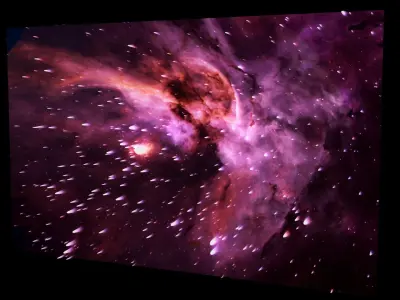 Keyhole Nebula 3D model