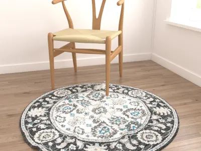 Rugs No 1010 Low-poly 3D model