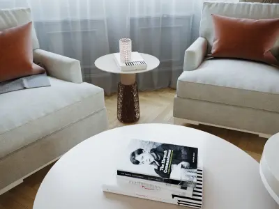 Simple Bedroom  Interior 2 3D model