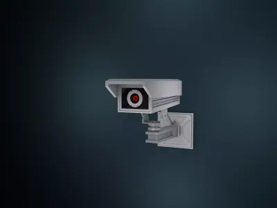 Surveillance Camera 3D model