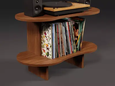 Vinyl Storage No49 3D model