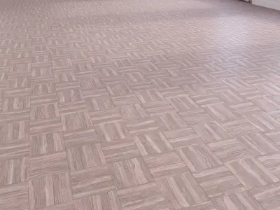 Parquet - Laminate - Wooden floor Low-poly 3D model 17