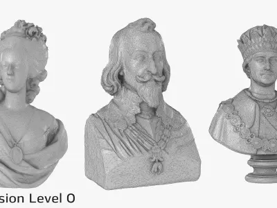  Royal Portrait Busts 