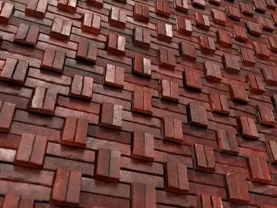 Lattice Brick-08-PBR-2K-4K Texture