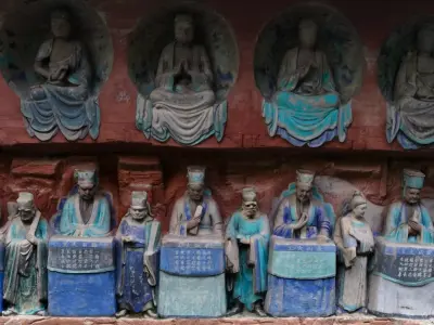 Deity Statue Sculpture35 3D model