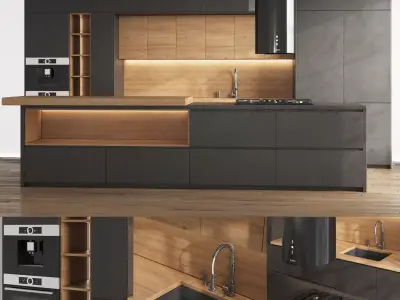 Kitchen 063 3D model