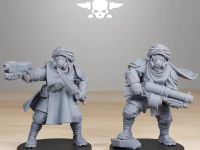 GrimGuard Scorchers 3D print model