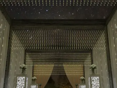 Wedding Entrance 3D model