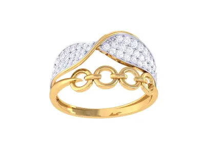  Women Ring MTL 3dm STL OBJ FBX Details 3D print model
