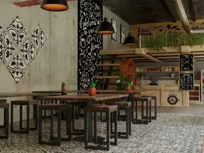  Coffee Shop American Style 