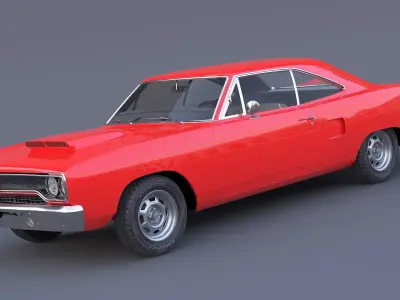 1970 Plymouth Road Runner 3D model