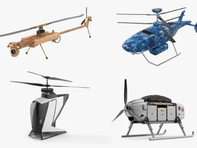  UAV Rigged for Cinema Collection 2 