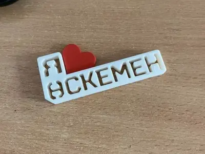  I Love Ust-Kamenogorsk for 3D printing 3D print model