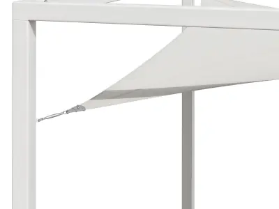 Sprech sail Iris gazebo tension structure 3D model