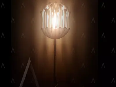 ASTELA -3D PRINTED LAMP SHADE- 3D print model