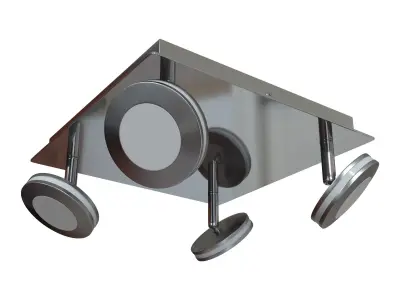 LED Spot Round 20002 - 4 3D model