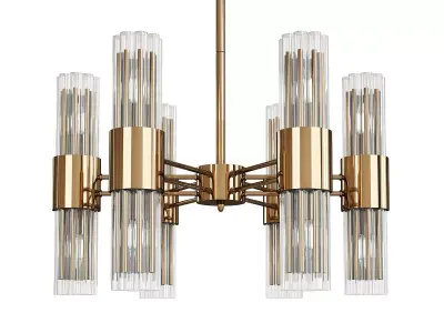 HETEL chandelier Low-poly 3D model