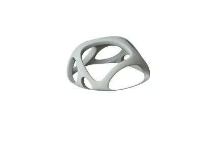 SciFi Cube Object No 49672 Low Poly Shape Low-poly 3D model