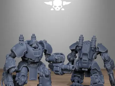 GrimGuard Power Armor 3D print model