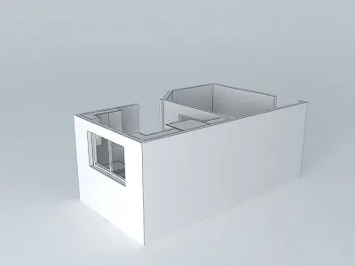 Kitchen interior Free 3D model