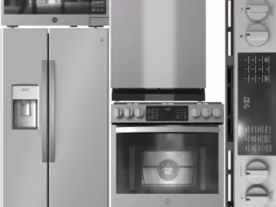 GE Appliance Collection 05 3D model
