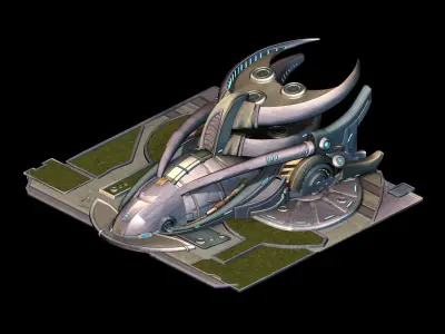 Building - Fleet - Research Laboratory 03 3D model