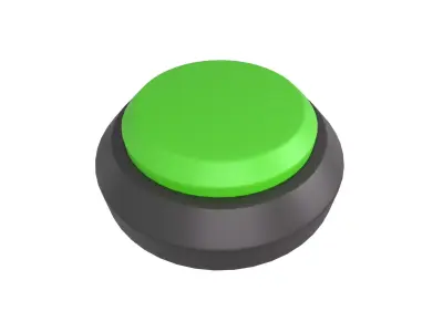 Start Button V1 002 Low-poly 3D model