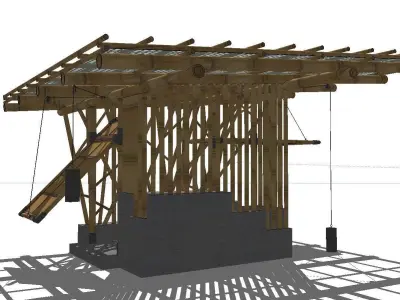Creative Design-Holiday Cabin-015 3D model