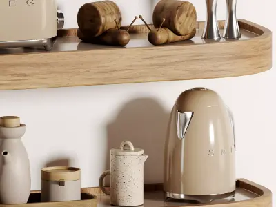 kitchen accessories 012 Low-poly 3D model