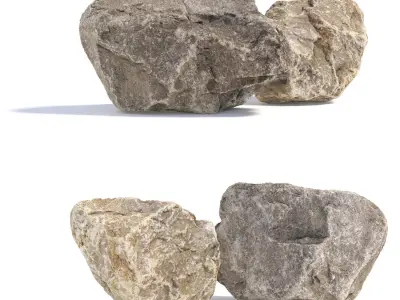 239 stone 203 204 3D model