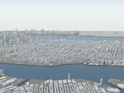 New York City Model 3D model