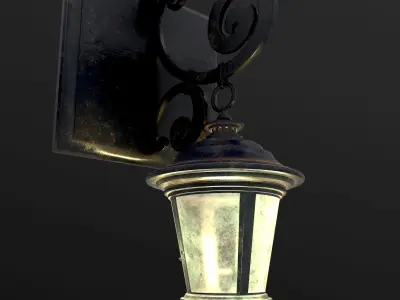 Street Lamp 3D model