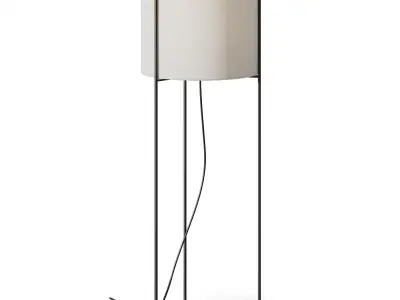 Floor lamp Faro Barcelona DRUM 3D model