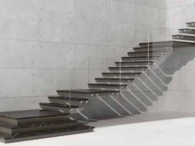 STAIR NO19 A 3D model