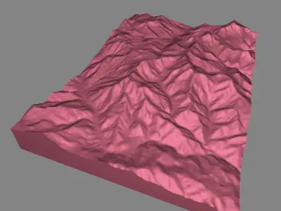 Terrain 6 3D model