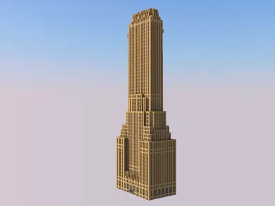 Chanin Building 3D print model